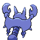 Imagen posterior de Gligar variocolor hembra en Pokémon Oro HeartGold y Pokémon Plata SoulSilver