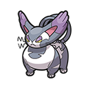 Icono de Purugly en Pokémon HOME