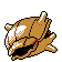 Imagen posterior de Shellder variocolor en Pokémon Cristal
