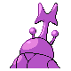 Imagen posterior de Heracross variocolor macho en Pokémon Platino