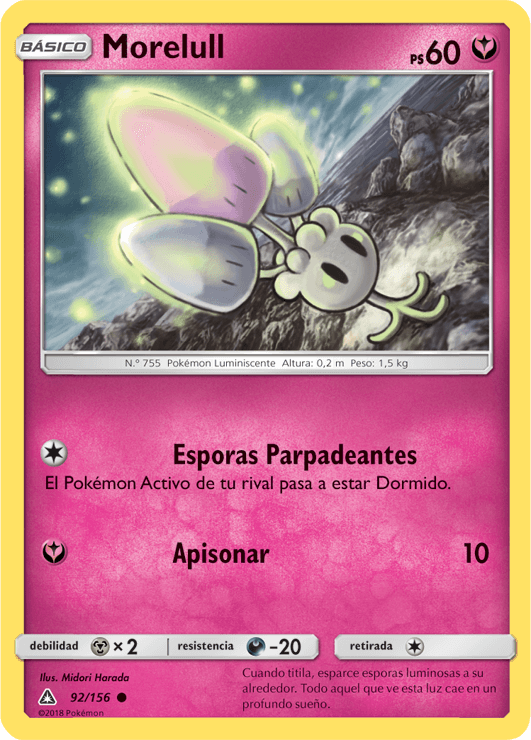 Morelull (Ultraprisma TCG) WikiDex, la enciclopedia Pokémon