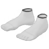 Archivo:Calcetines tobilleros blancos chica GO.png