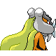 Imagen posterior de Raikou variocolor en Pokémon Oro HeartGold y Pokémon Plata SoulSilver