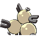 Imagen posterior de Magneton variocolor en Pokémon Platino