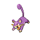 Imagen de Rattata macho en Pokémon Diamante y Perla