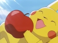Archivo:EP039 Pikachu con una manzana.png