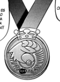 Medalla del Pokéathlon en el manga