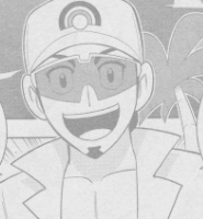 El profesor Kukui en el manga Pokémon Horizon.