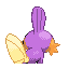 Imagen posterior de Mudkip variocolor en Pokémon Esmeralda