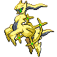 Imagen de Arceus variocolor en Pokémon Oro HeartGold y Plata SoulSilver