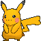 Imagen de Pikachu variocolor hembra en Pokémon X, Pokémon Y, Pokémon Rubí Omega, Pokémon Zafiro Alfa, Pokémon Sol, Pokémon Luna, Pokémon Ultrasol y Pokémon Ultraluna