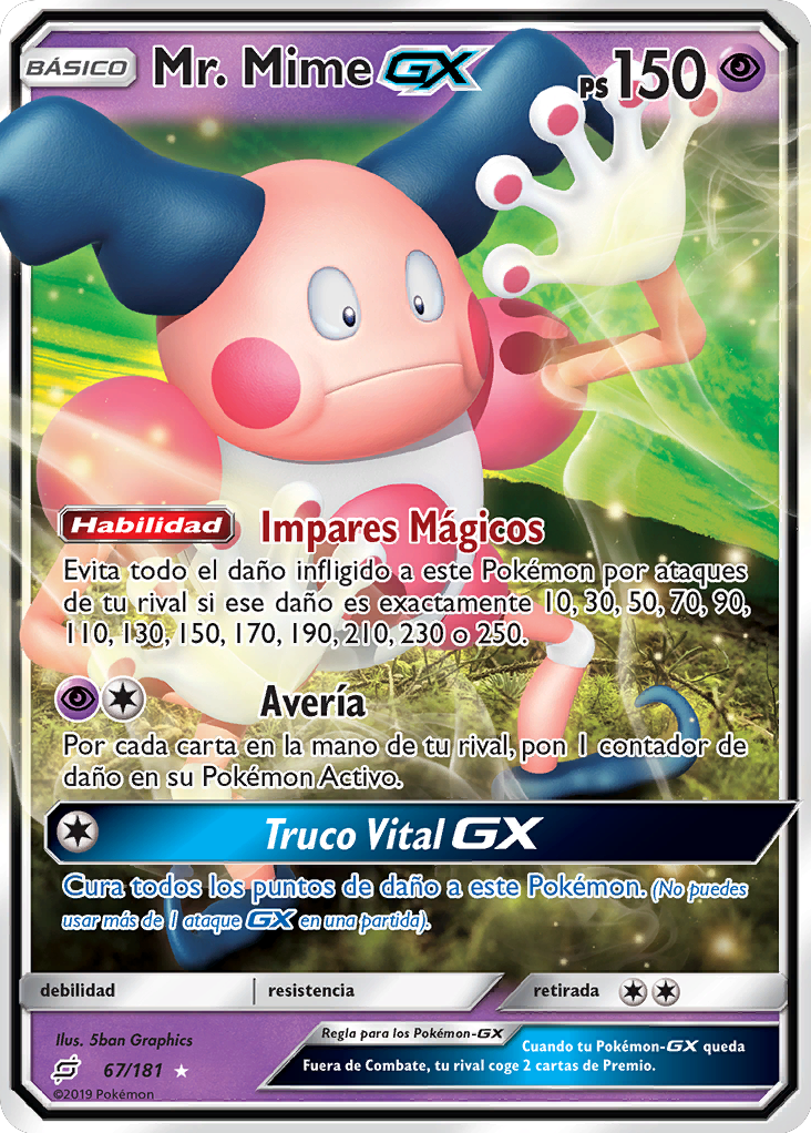 Mr mime gx uni n de aliados tcg wikidex la enciclopedia pok mon