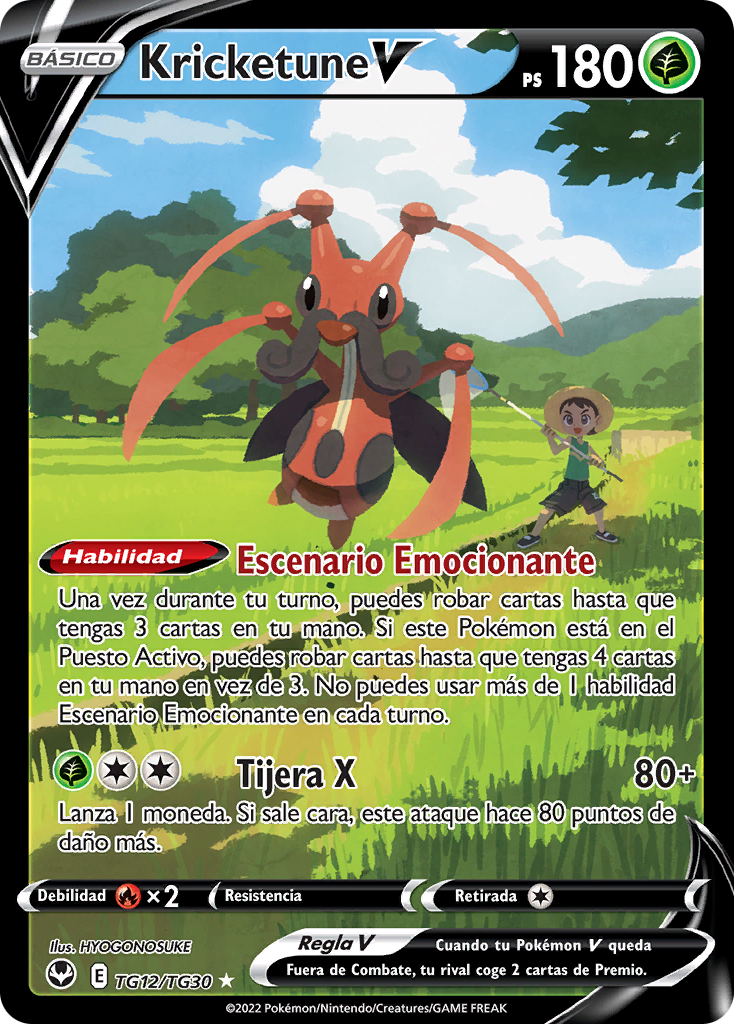 Kricketune V (Tempestad Plateada TCG)