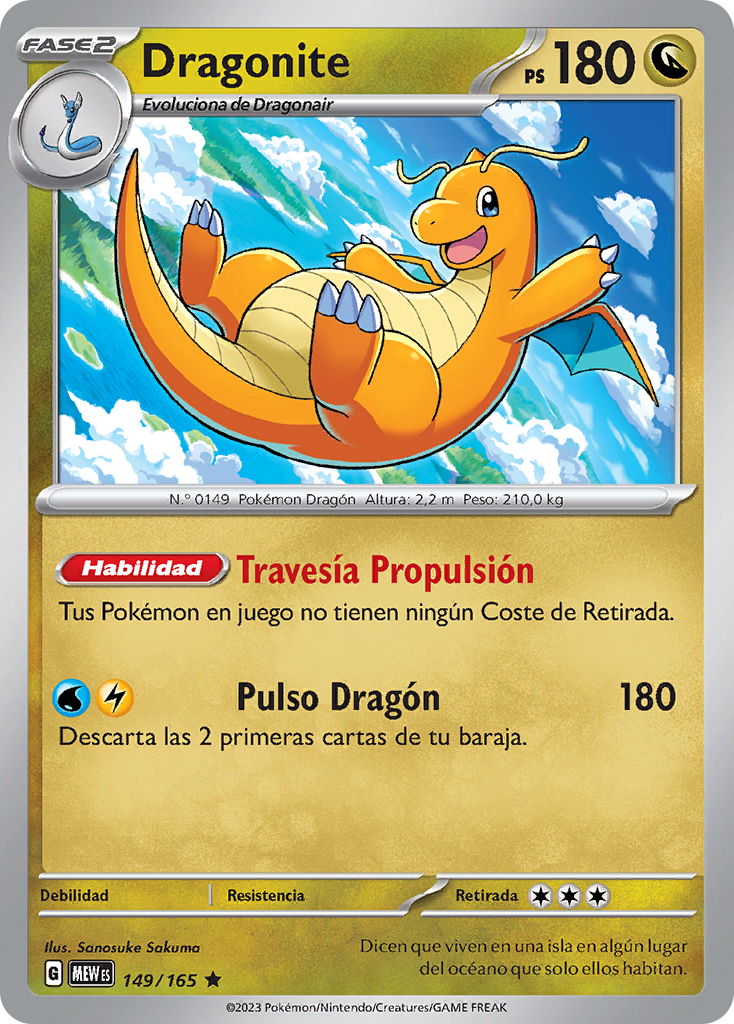 Dragonite 151 TCG WikiDex La Enciclopedia Pok mon