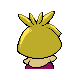 Imagen posterior de Smoochum en Pokémon Diamante y Pokémon Perla
