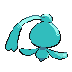 Imagen posterior de Phione variocolor en Pokémon Oro HeartGold y Pokémon Plata SoulSilver