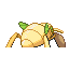 Imagen posterior de Nincada variocolor en Pokémon Esmeralda
