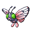Imagen de Butterfree variocolor en Pokémon Rubí y Zafiro