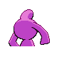 Imagen posterior de Wynaut variocolor en Pokémon Platino