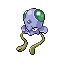 Imagen de Tentacool variocolor en Pokémon Rubí y Zafiro