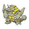 Imagen de Rhyperior variocolor macho en Pokémon Diamante y Pokémon Perla