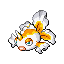 Imagen de Goldeen variocolor en Pokémon Rubí y Zafiro