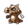 Imagen de Cubone en Pokémon Plata