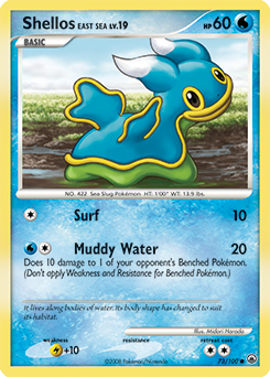 Shellos (Majestic Dawn TCG) - WikiDex, la enciclopedia Pokémon