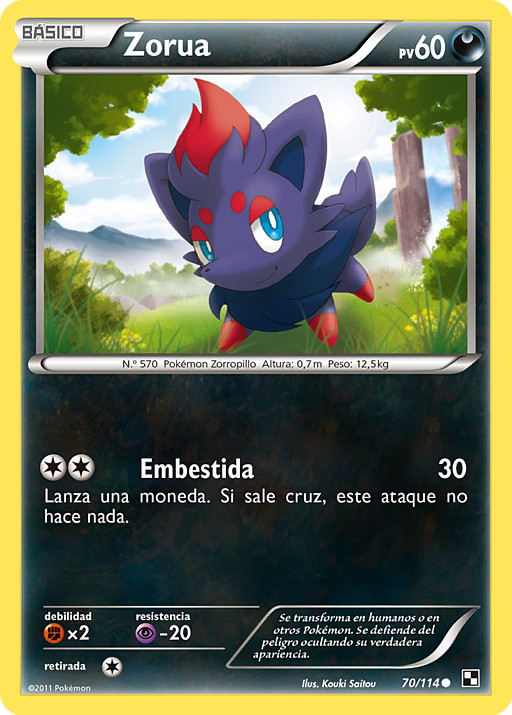 Zorua - WikiDex, la enciclopedia Pokémon