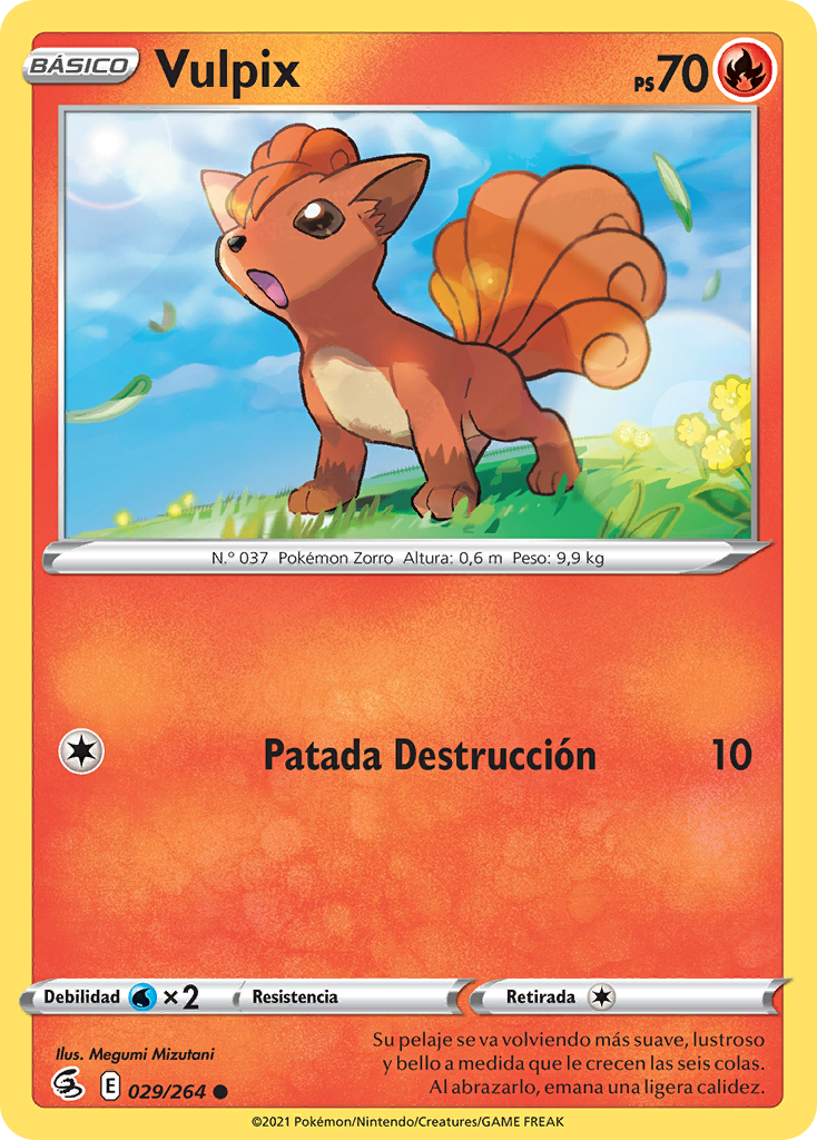 Vulpix (Golpe Fusión 29 TCG) - WikiDex, la enciclopedia Pokémon