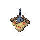 Imagen de Wormadam arena variocolor en Pokémon Oro HeartGold y Pokémon Plata SoulSilver