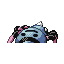 Imagen posterior de Spinarak variocolor en Pokémon Esmeralda