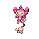 Imagen de Aipom variocolor hembra en Pokémon Platino