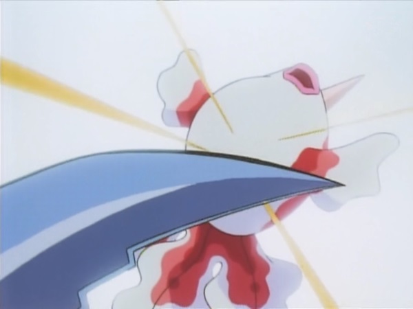 Tentacruel usando picotazo veneno.