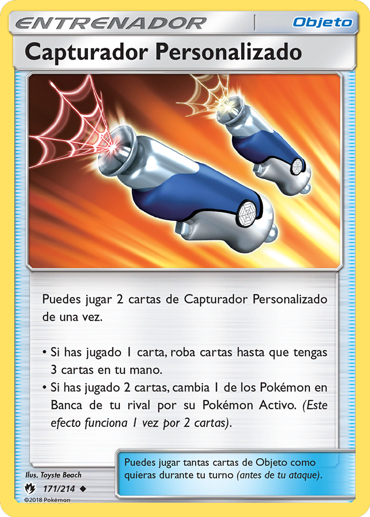 Capturador Personalizado (TCG) - WikiDex, la enciclopedia Pokémon