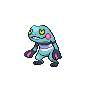 Imagen de Croagunk variocolor hembra en Pokémon Diamante y Pokémon Perla