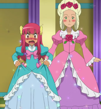 Archivo:EP760 Ash y Cilan vestidos como damas.png