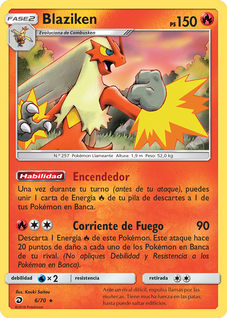Blaziken Majestad De Dragones TCG WikiDex La Enciclopedia Pok mon