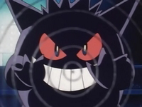 Gengar de Agatha usando hipnosis.