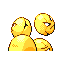 Imagen posterior de Exeggcute variocolor en Pokémon Esmeralda