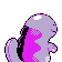 Imagen posterior de Quagsire variocolor en Pokémon Cristal