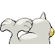 Imagen posterior de Seel variocolor en Pokémon Platino