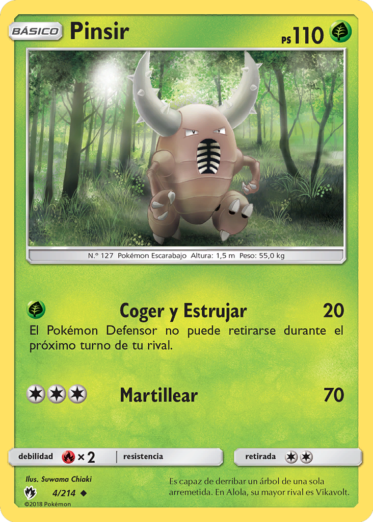 Pinsir (Truenos Perdidos TCG) WikiDex, la enciclopedia Pokémon