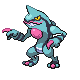 Imagen de Toxicroak variocolor hembra en Pokémon Oro HeartGold y Pokémon Plata SoulSilver