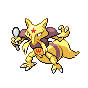 Imagen de Kadabra variocolor hembra en Pokémon Platino