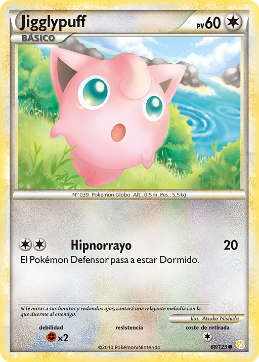 Jigglypuff (HeartGold & SoulSilver TCG) WikiDex, la enciclopedia Pokémon