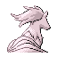 Imagen posterior de Ninetales variocolor en Pokémon Esmeralda