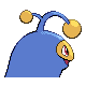 Imagen posterior de Lanturn en Pokémon Diamante y Pokémon Perla