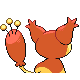 Imagen posterior de Skitty variocolor en Pokémon Platino