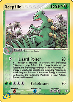 Carta de Sceptile